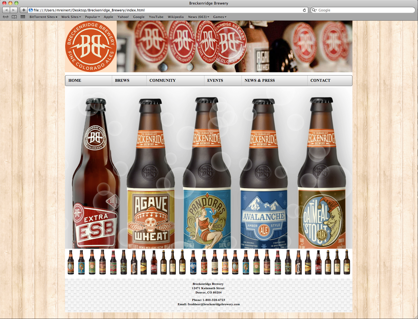 Breckenridge Brewery Co.