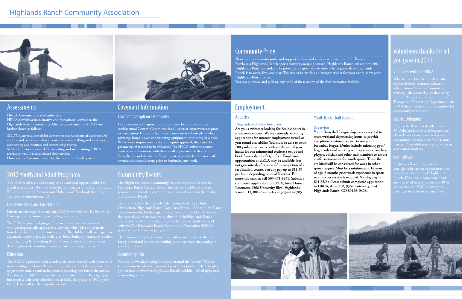 Highlands Ranch Newsletter